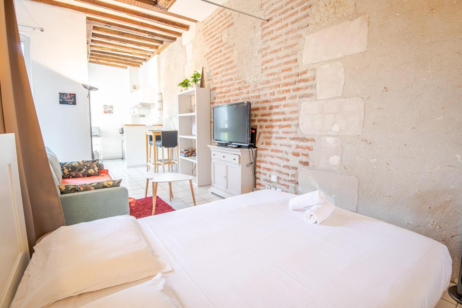 Apartmán Au Coeur Des Halles Tours Exteriér fotografie